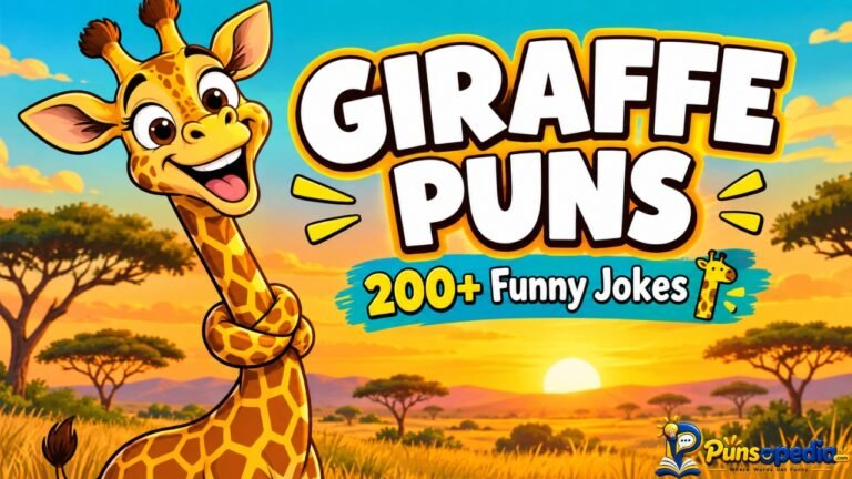 Giraffe Puns